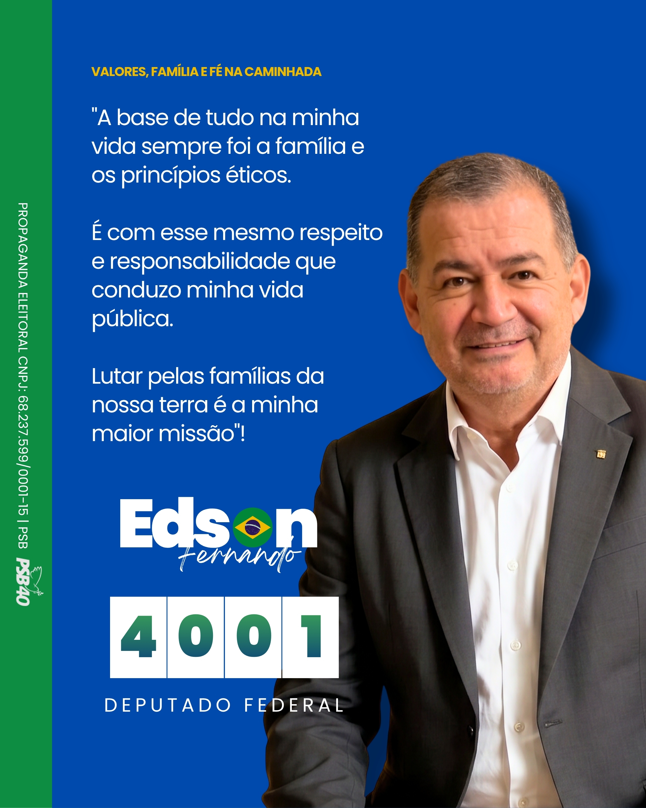 Post: Valores, família e fé na caminhada